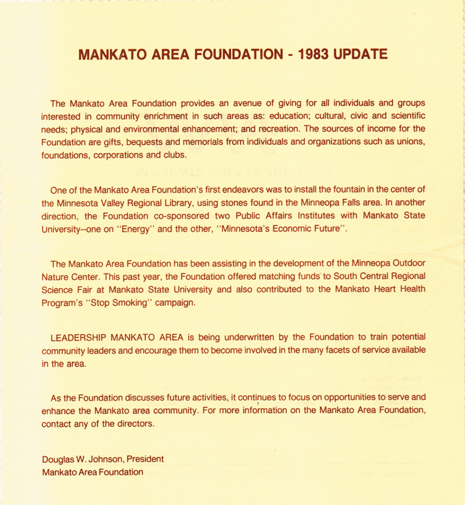 Leadership Mankato Area Established Program to Train Emerging and Future Community Leaders